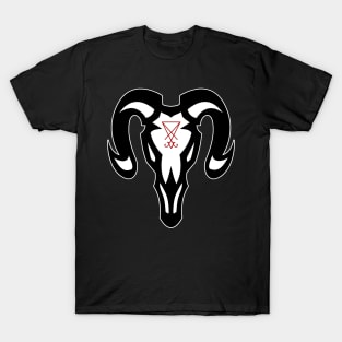 Lucifer Goat Skull T-Shirt